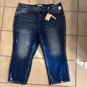 KanCan Dark Wash Ankle Jeans